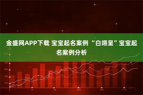 金盛网APP下载 宝宝起名案例 “白翊呈”宝宝起名案例分析